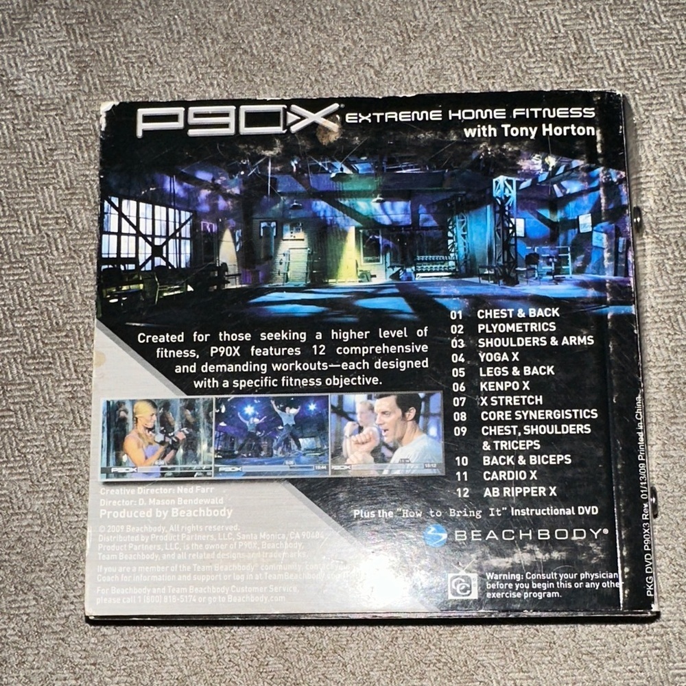 P90X Extreme Home Fitness Workout Set - Black - Picture 3 of 4